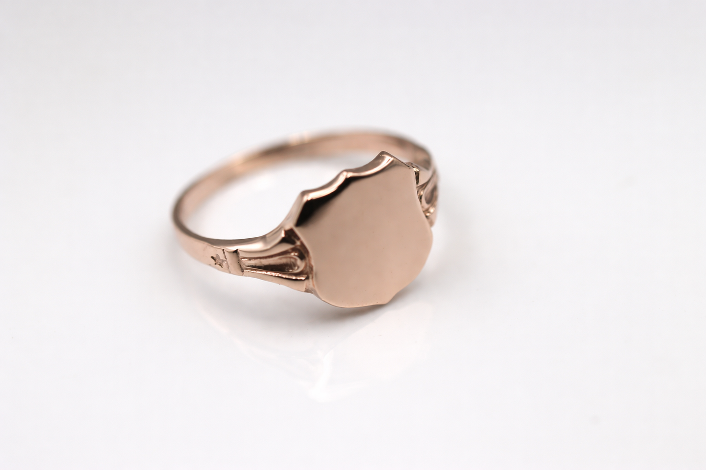 Kaedesigns Genuine 9ct 9k 375 Solid Gold Large Signet Ring In Your Size 4553