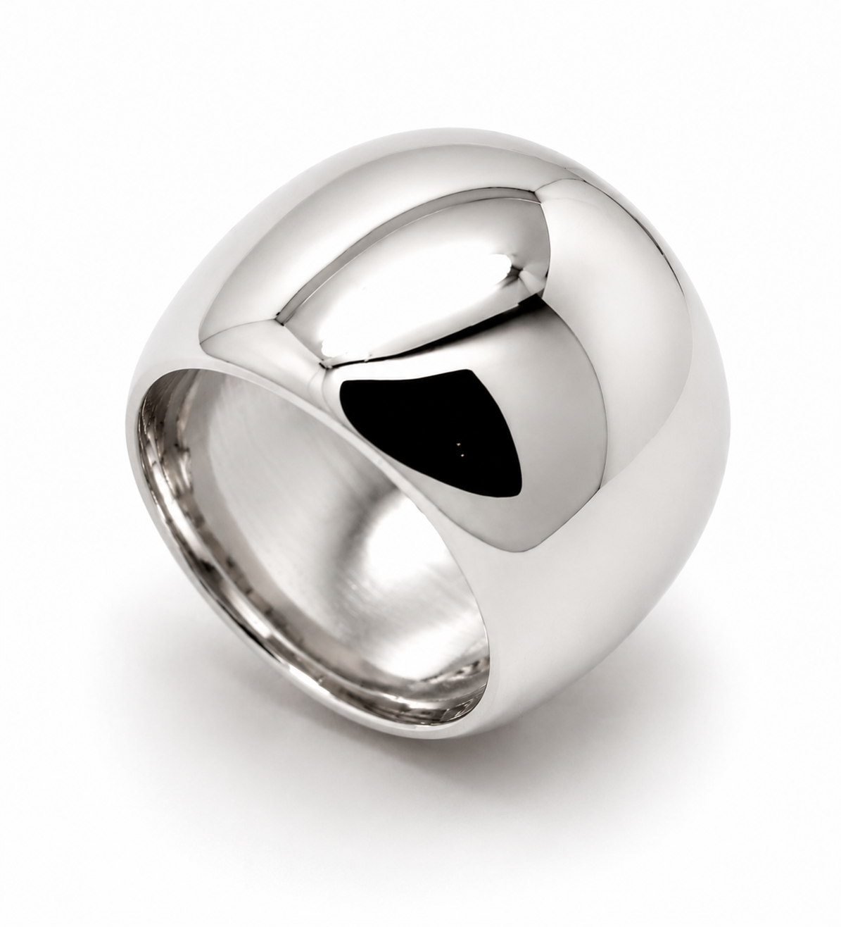 Genuine 9ct 9K 375 Yellow, Rose or White Gold 15mm Wide Barrel Band Ring - Choose your ring size H to P