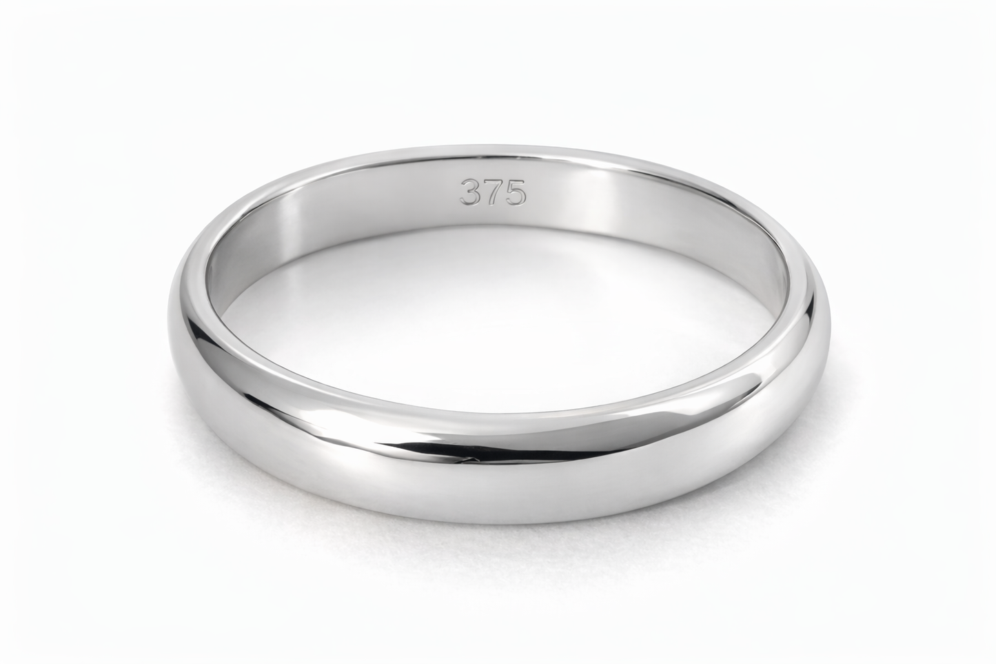 Size Z Kaedesigns New Genuine 9ct Yellow, Rose or White Gold Full Solid 3.3mm Wedding Ring