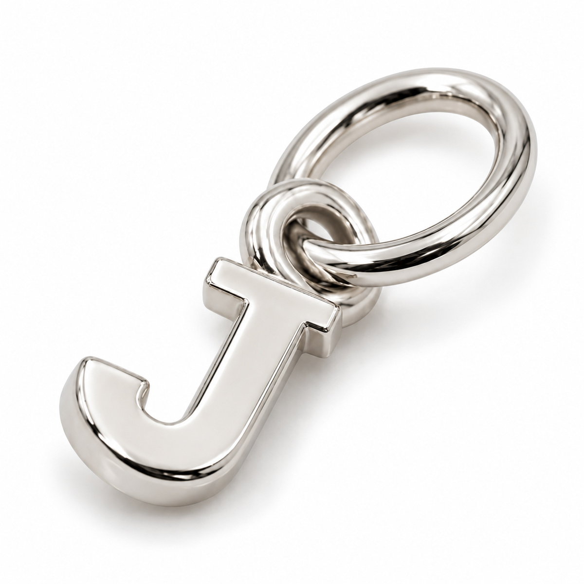 Tiny 9ct Solid Gold Letter J Initial Pendant, Yellow, Rose or White Gold