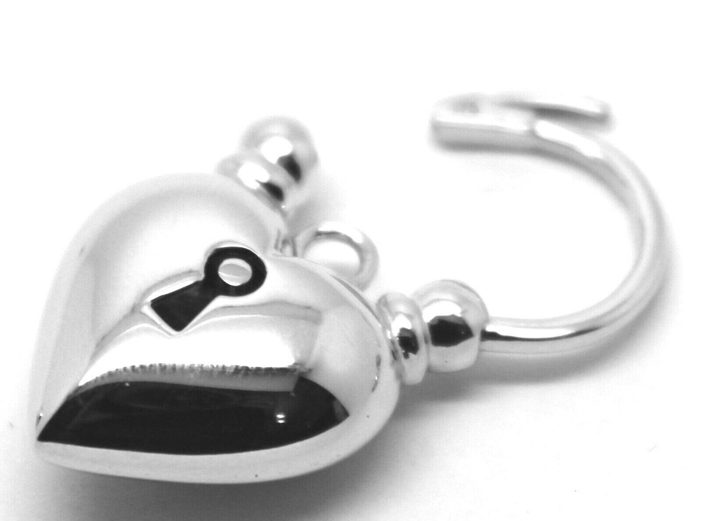 Kaedesigns 9ct 9k 375 Yellow Gold or White Gold or Rose Gold Heart Locket Padlock