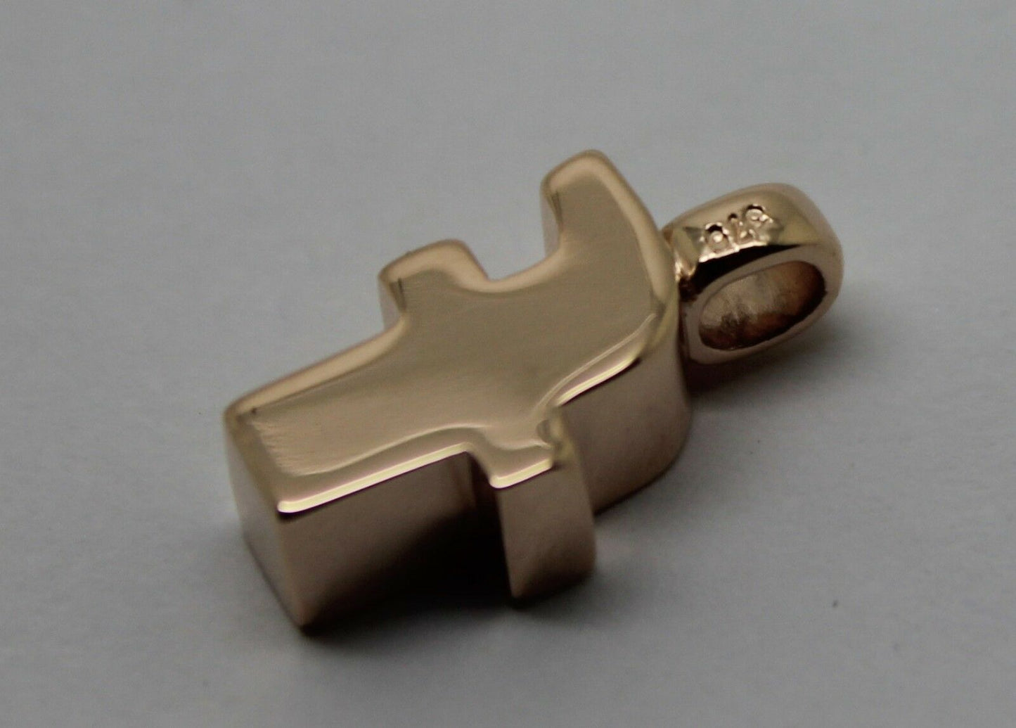 Kaedesigns, Genuine 375 9ct Yellow Or Rose Or White Gold 375 Initial Pendant F