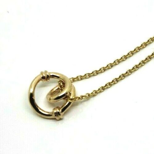 Genuine 9ct 9K Genuine Yellow Gold Heart Pendant & Chain