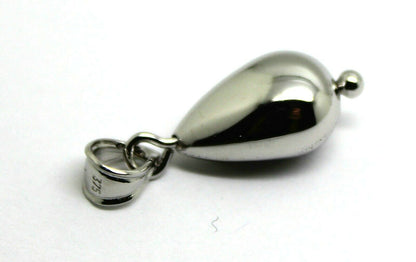 Genuine 9ct 9K Yellow, Rose or White 375 Gold Bubble Medium Tear Drop Teardrop Pendant