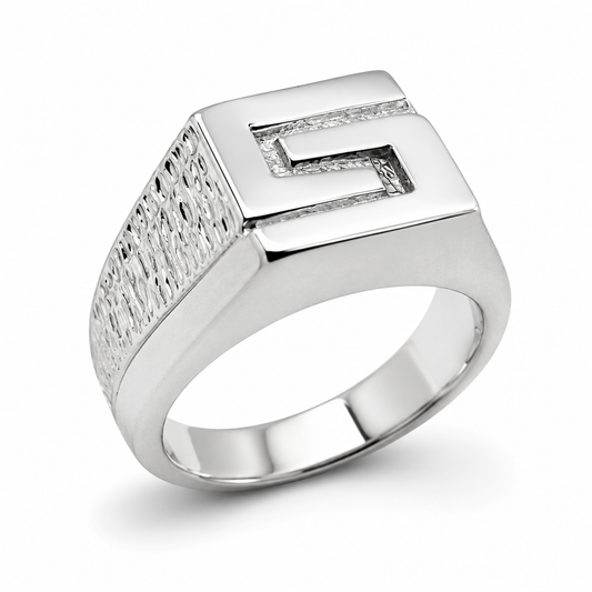 Heavy Solid New Sterling Silver 925 Mens Ring - Choose your ring size L to T
