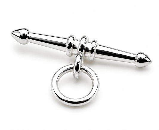 Genuine Sterling Silver 925 Fancy T-Bar Links FOB for Necklace Bracelet