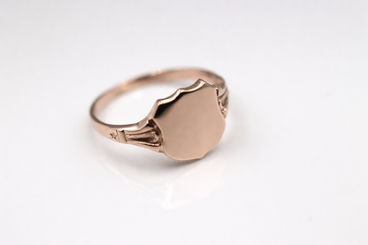 Kaedesigns Genuine 9ct 9k 375 Solid Gold Large Signet Ring In Your Size 4553