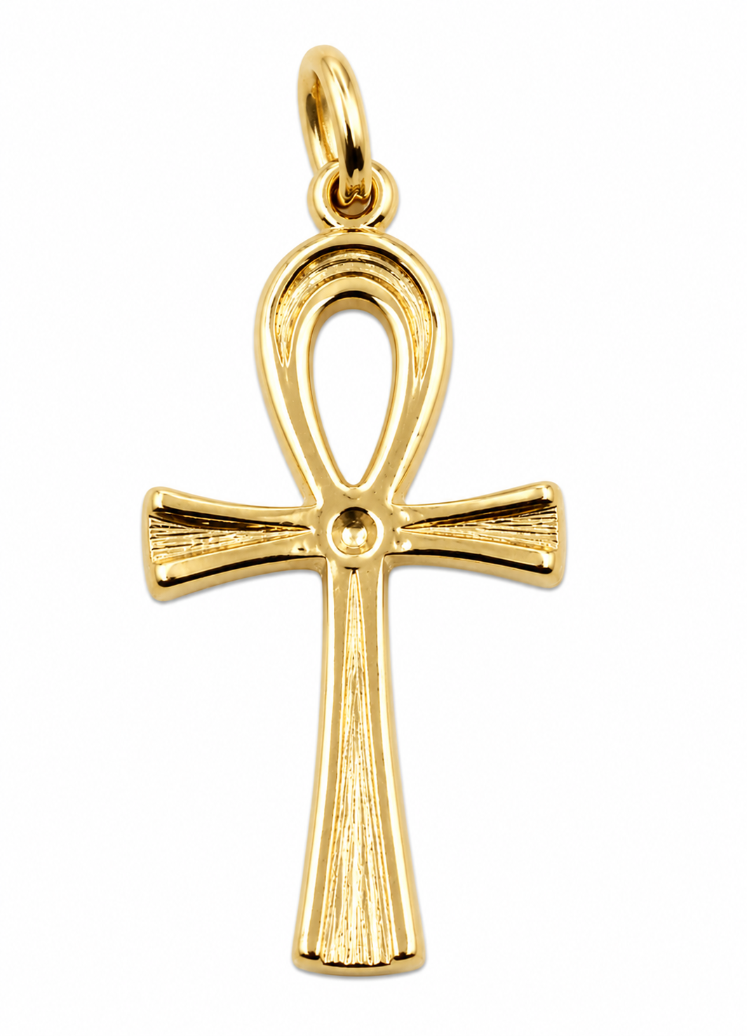Genuine Sterling Silver 925 or 9ct Yellow Gold Pendant Charm Egyptian Ankh  ☥
