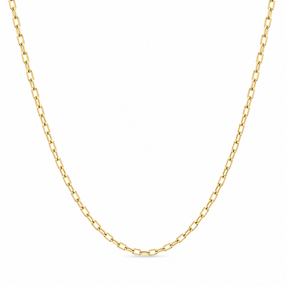 Genuine 9ct 9k 375 Yellow Gold Anchor Chain Necklace 5.3grams 50cm 1.4mm