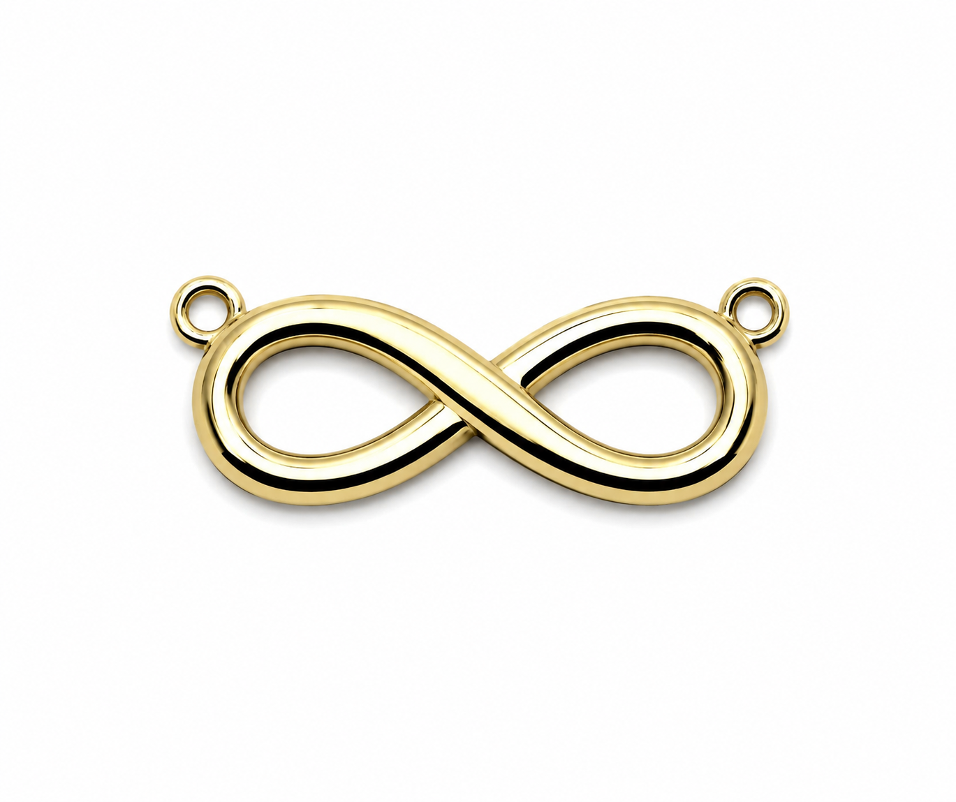 Kaedesigns New 9ct Yellow Or Rose Or White Gold Infinity Love Pendant