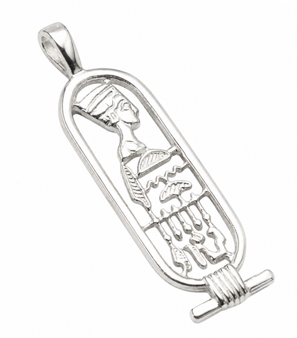 Kaedesigns New Genuine Sterling Silver 925 Nefertiti Pendant or Charm