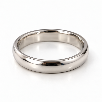 Genuine Solid 9ct 9kt 375 Barrell Yellow, Rose or White Gold Wedding Band Ring Size L 3mm Wide