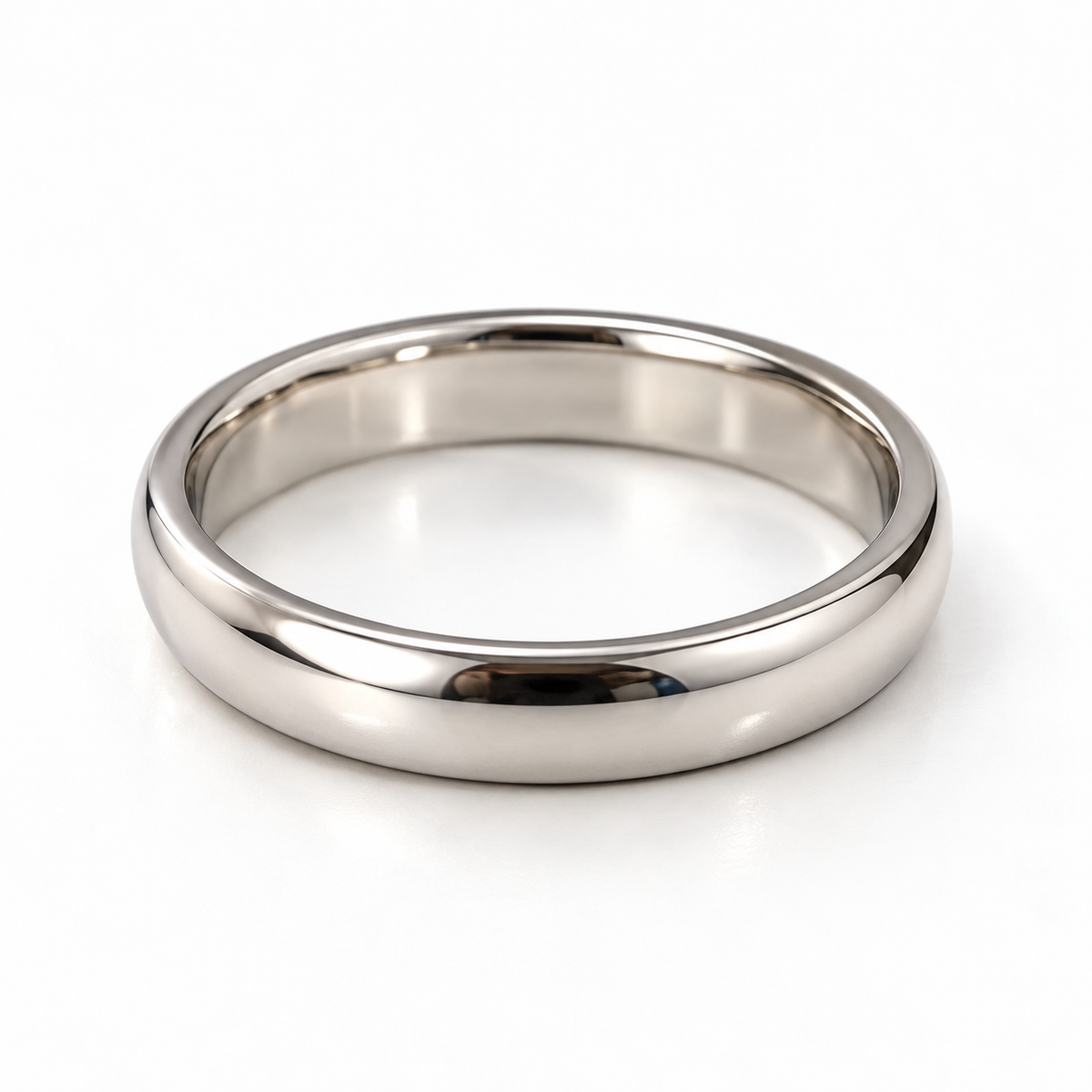 Genuine Solid 9ct 9kt 375 Barrell Yellow, Rose or White Gold Wedding Band Ring Size L 3mm Wide