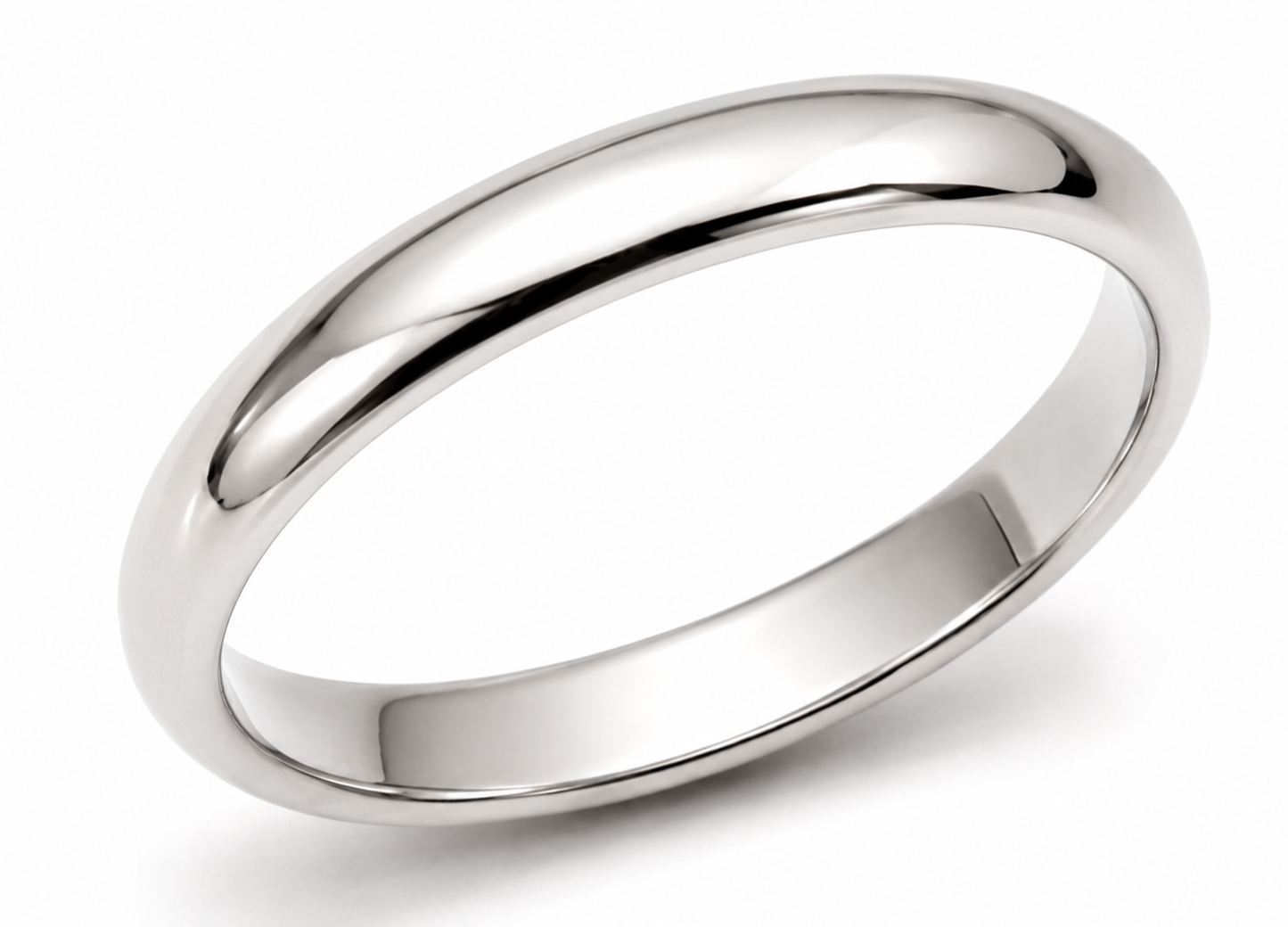 Genuine Custom Made Solid 9ct 9kt 375 Yellow, Rose or White Gold 3mm Wedding Band - Choose your size H to P
