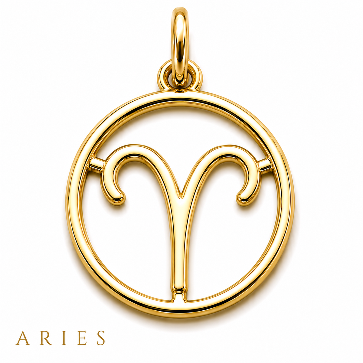 Genuine 9ct 9k 375 Yellow, Rose or White Gold Modern ALL Zodiacs Zodiac Pendant