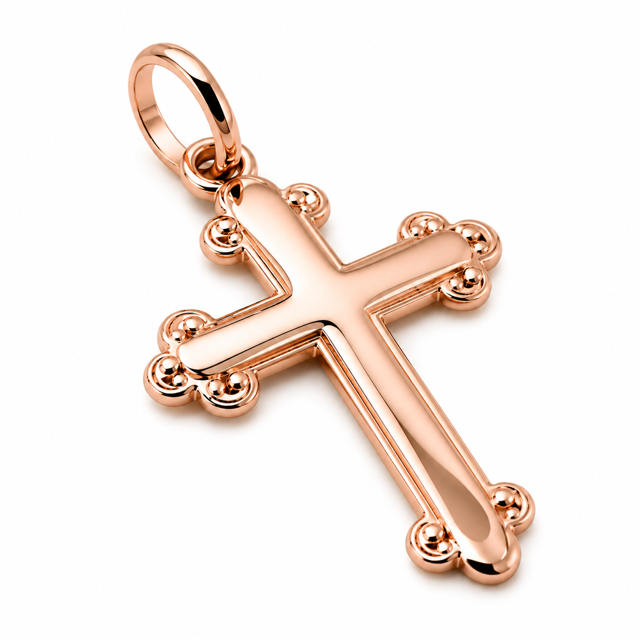 Genuine 9ct 9k 375 Yellow, Rose or White Gold Cross Pendant