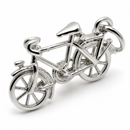 Kaedesigns Genuine 9ct 9k 375 Yellow, Rose or White Gold Push Bike Pendant