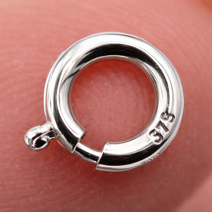 Kaedesigns Small 8mm 9ct 9K 375 Yellow, Rose or White Gold Bolt Ring Clasp