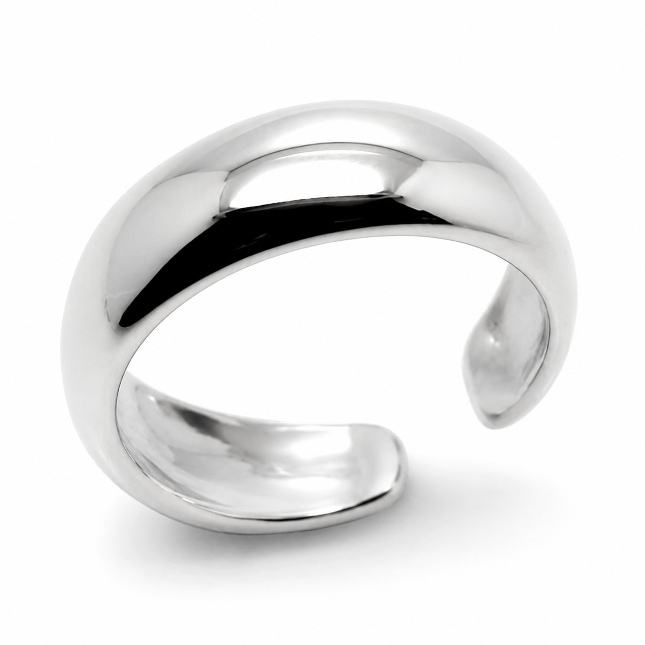 Kaedesigns Genuine Solid Dome 9ct 9kt 375 Yellow, Rose or White Gold 375 Plain Toe Ring 231