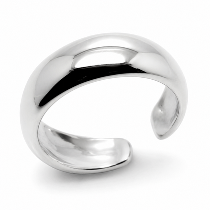 Kaedesigns Genuine Solid Dome 9ct 9kt 375 Yellow, Rose or White Gold 375 Plain Toe Ring 231