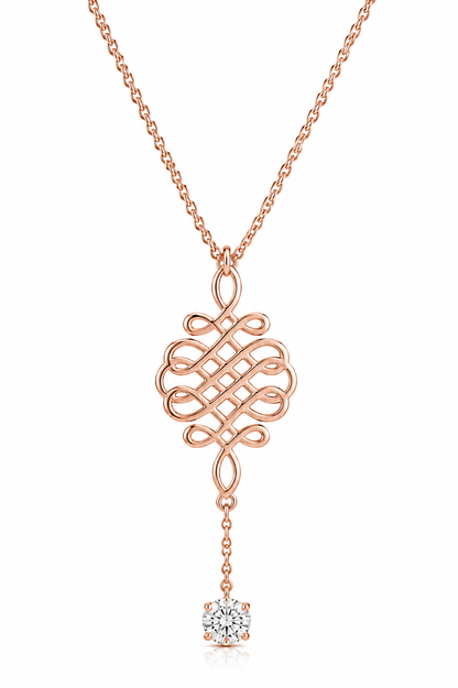 Genuine 9ct 9k 375 Yellow Gold Belcher Cable Chain Necklace 42cm + Filigree Disc Pendant + Lab Grown Diamond