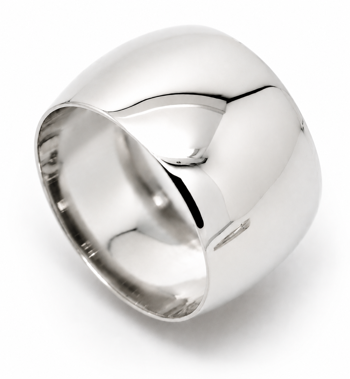Genuine 12mm 9ct 9k 375 Yellow, Rose or White Gold Full Solid Extra Wide Band Ring - Choose your size Q to Z