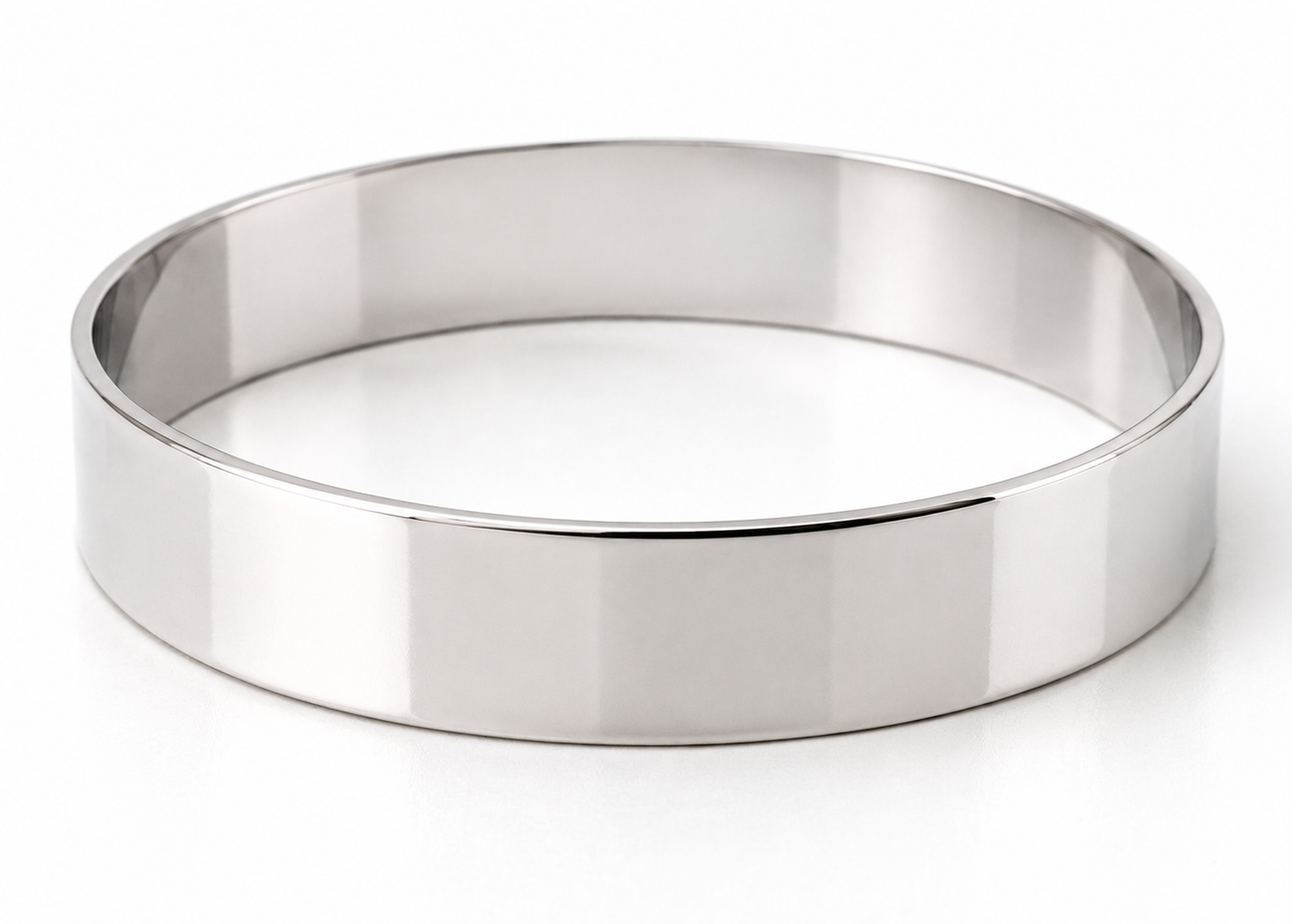 Genuine 9ct 9kt 375 FULL SOLID Heavy Yellow, Rose or White gold 14mm wide Bangle 70mm inside diameter