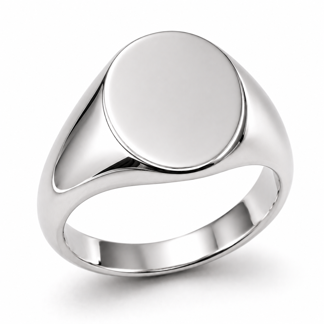 Genuine 375 9kt 9ct Yellow, Rose or White Gold Full Solid 12mm x 16mm Heavy Signet Ring - Choose your ring size G to Z