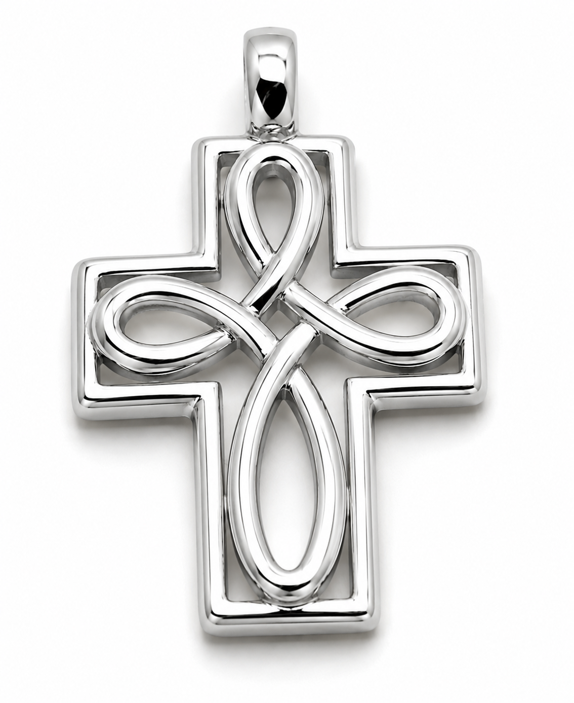 Kaedesigns, Genuine 9ct 9k 375 Yellow, Rose or White Gold 375 Celtic Cross Pendant