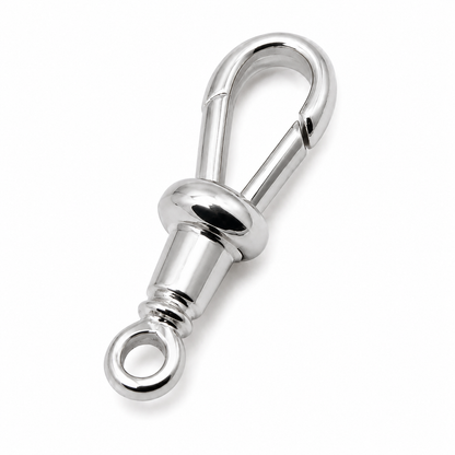 Genuine 9ct 9k 375 Solid Yellow, Rose or White Gold 375 Albert Swivel Clasp 19mm Size