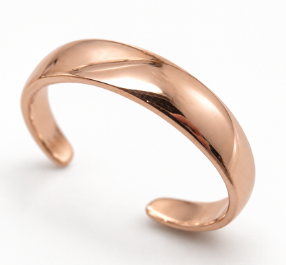 Kaedesigns Genuine 9ct 9k 375 Yellow, Rose or White Gold Plain Toe Ring