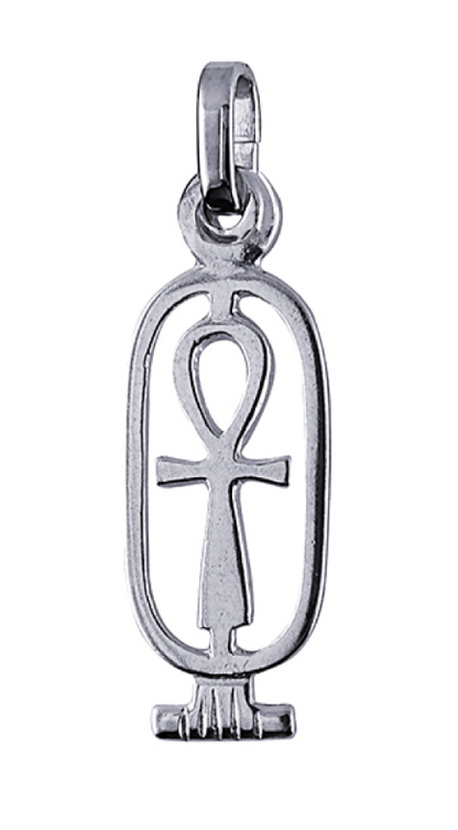 Genuine Sterling Silver 925 or 9ct Yellow Gold Pendant / Charm Solid 9ct Gold Ankh Key of Life Charm Pendant