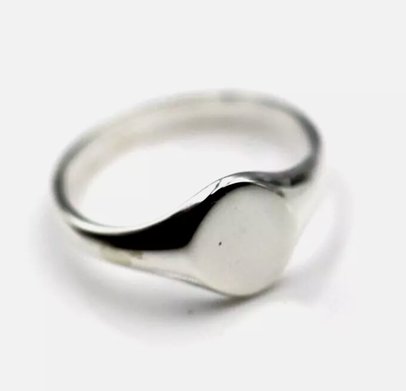 Genuine Sterling Silver 925 Signet Ring 9mm x 7mm - In your ring size