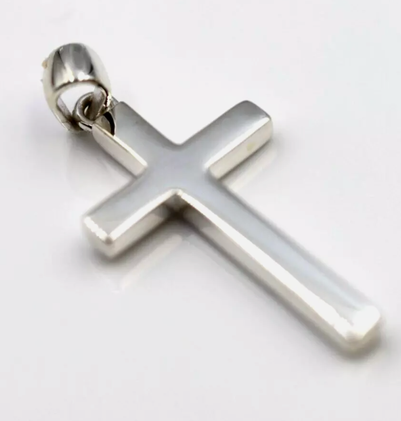 Kaedesigns  Genuine Large Sterling Silver Cross Pendant  38mm x 20mm