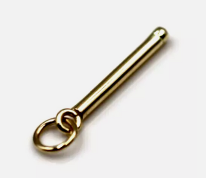 Kaedesigns New Genuine 9ct Yellow, Rose or White Gold Bar Pendant