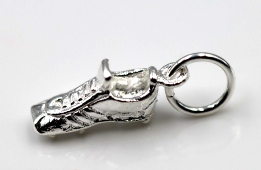 Kaedesigns Sterling Silver 925 Football Boot Shoe Pendant Charm