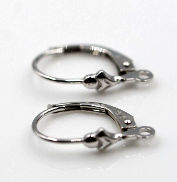Kaedesigns New Genuine 9ct 9k Yellow, Rose or White Gold 15mm Fancy Continental Hooks