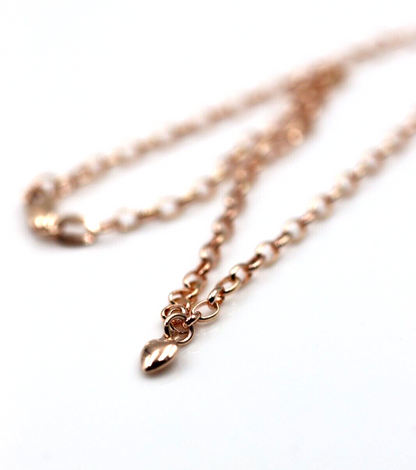 Genuine 9ct 9K 375 Solid Yellow or Rose Gold 25cm Belcher Anklet + 1 heart charm