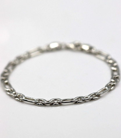 Sterling Silver 925 Fancy Bracelet Link 19cm long