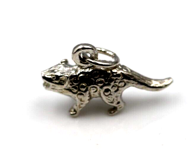 Sterling Silver 925 3D Tasmanian Devil Charms or Pendant
