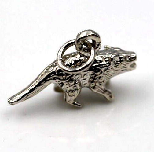 Sterling Silver 925 3D Tasmanian Devil Charms or Pendant