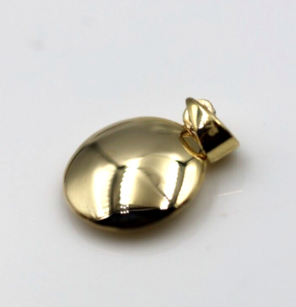 Genuine 9ct 9k 375 Yellow Gold Greek Mati Nazar Lucky Evil Eye Charm or Pendant