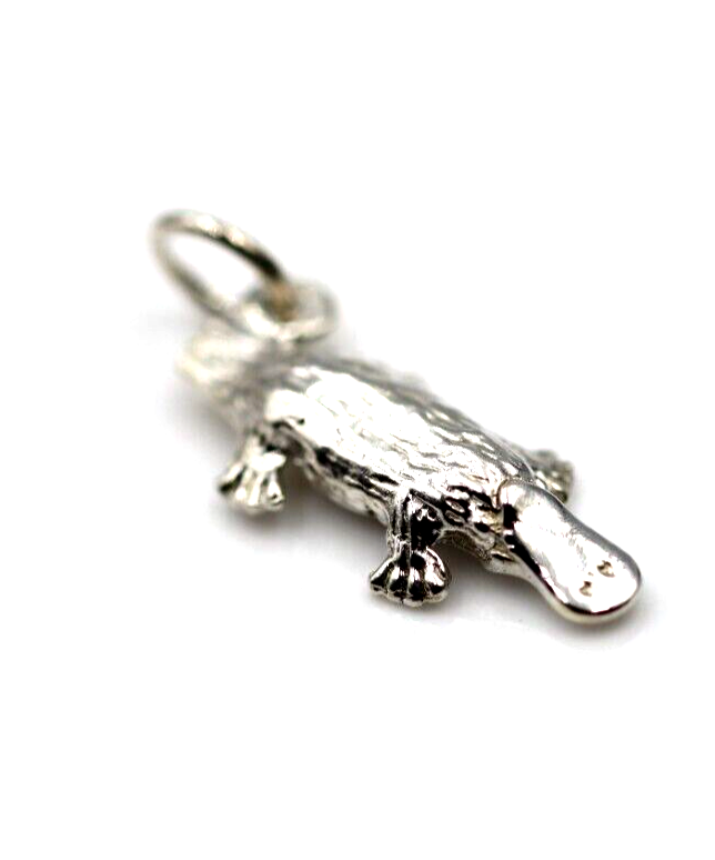 Genuine Sterling Silver 925 Australian Platypus Charm or Pendant