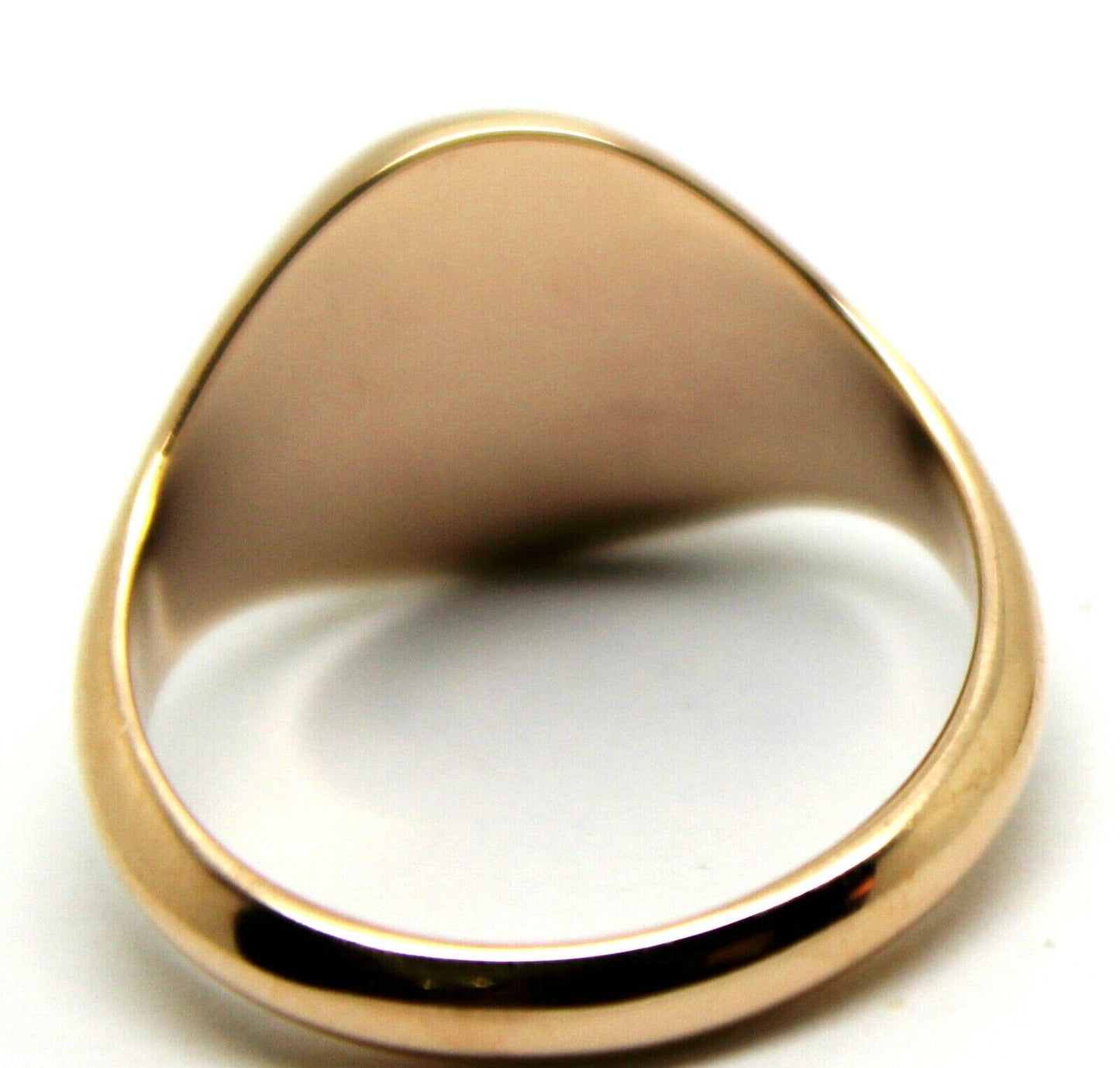 Size O / 7 Genuine 375 9kt 9ct Yellow, Rose or White Gold Full Solid Heavy Signet Ring