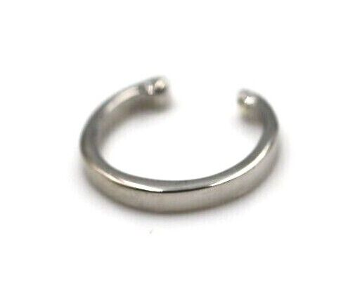 Genuine Solid 9ct Yellow, Rose or White Gold Ear Cartilage Cuff earring