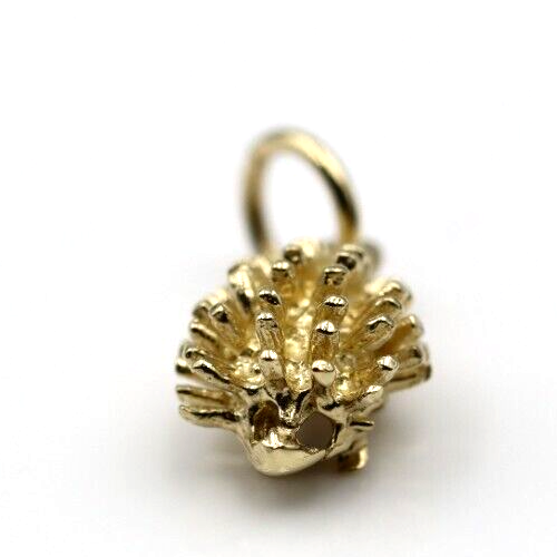 Kaedesigns, Genuine 9ct 9K 375 Yellow Gold Echidna Charm or Pendant