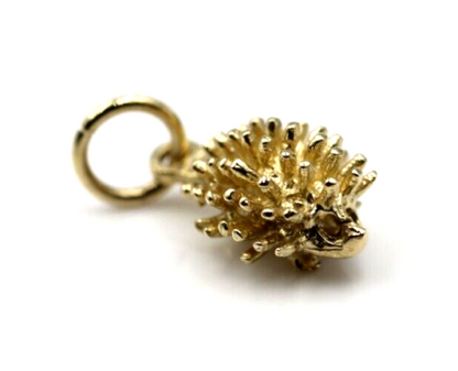 Kaedesigns, Genuine 9ct 9K 375 Yellow Gold Echidna Charm or Pendant
