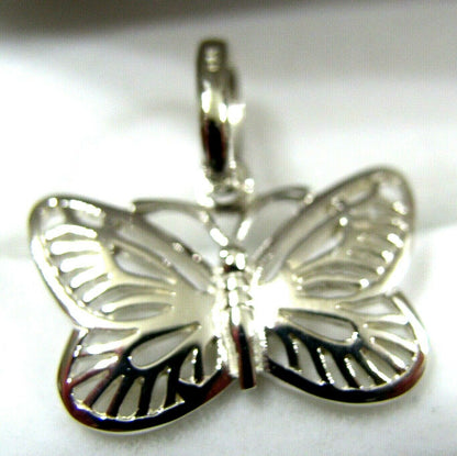 Kaedesigns, Genuine New 9ct 9kt Yellow, Rose Or White Gold Filigree Butterfly Pendant 342