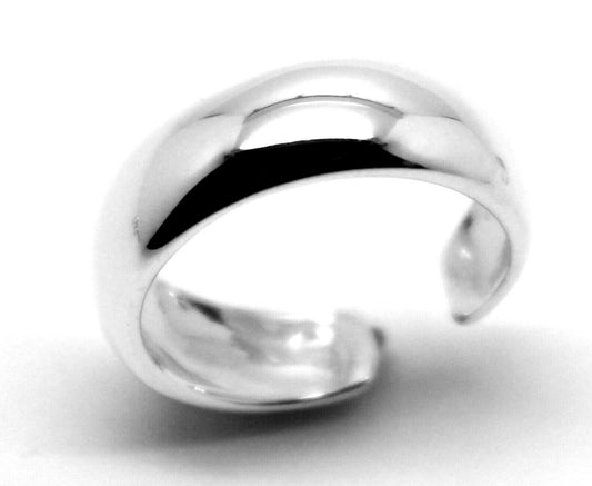 Kaedesigns New Genuine Sterling Silver 925 Plain Dome Toe Ring