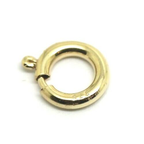 Kaedesigns Small 8mm 9ct 9K 375 Yellow, Rose or White Gold Bolt Ring Clasp